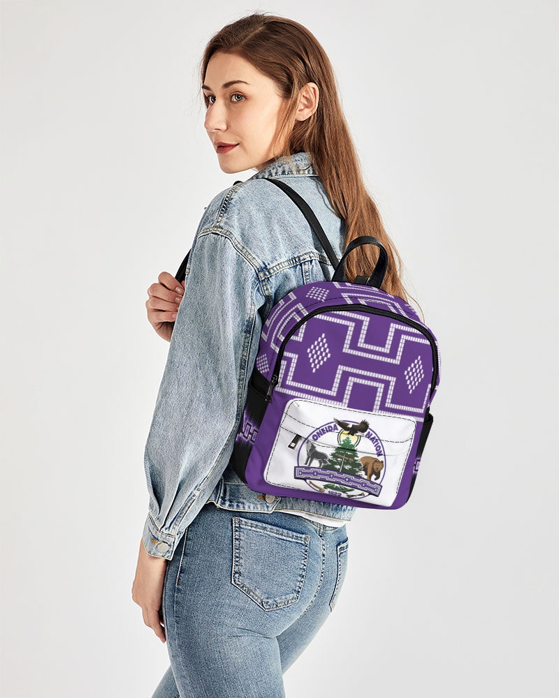 Monarch Luxury MKE - Oneida Nation Mini Canvas Backpack