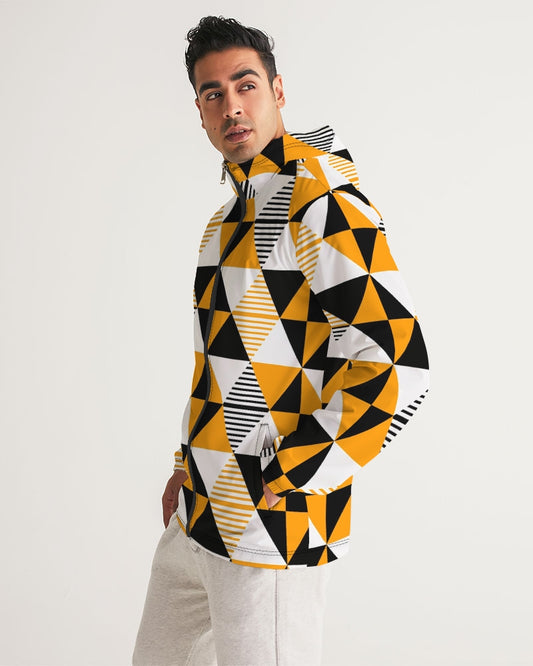 Monarch Luxury MKE - Highest Advisor Men's All-Over Print Windbreaker