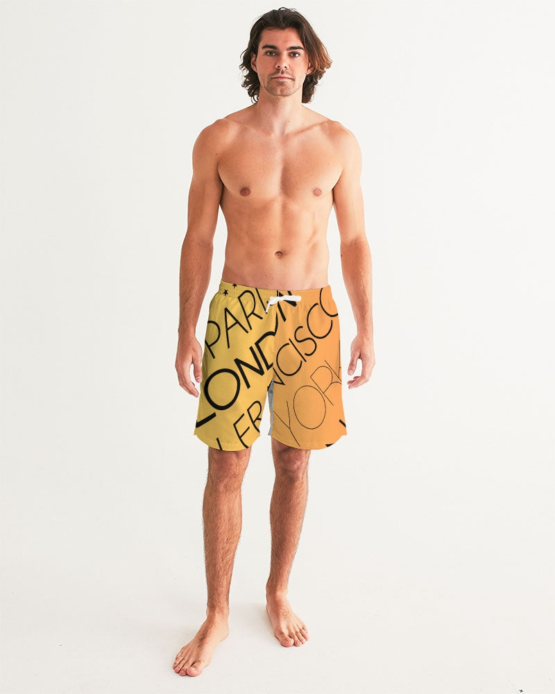 Monarch Lux MKE - Enlightened Men's All-Over Print Swim Trunk