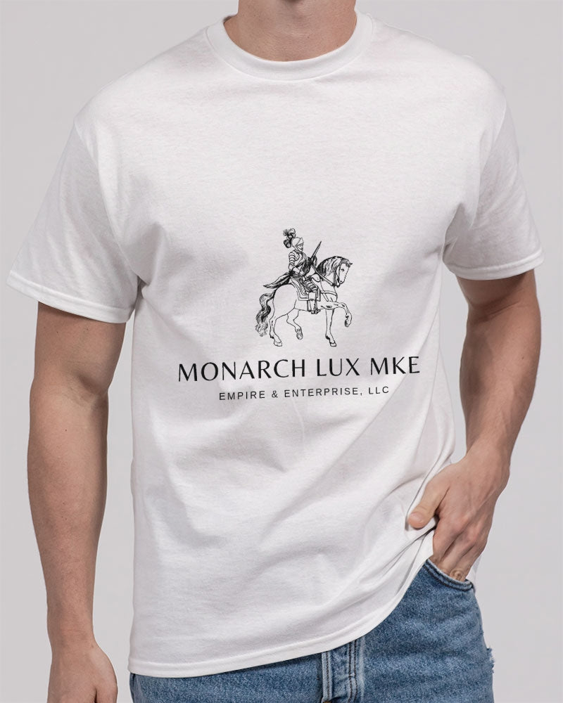 Monarch Luxury MKE - Eboni-Onyx Unisex Heavy Cotton T-Shirt | Gildan