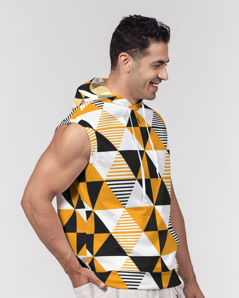 Monarch Luxury MKE - Highest Advisor Men's All-Over Print Heavyweight Sleeveless Hoodie