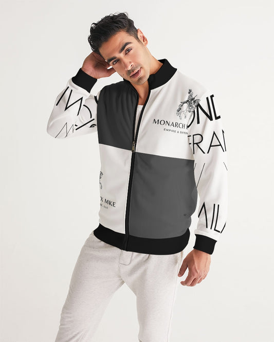 Monarch Luxury MKE - Eboni-Onyx Men's All-Over Print Track Jacket