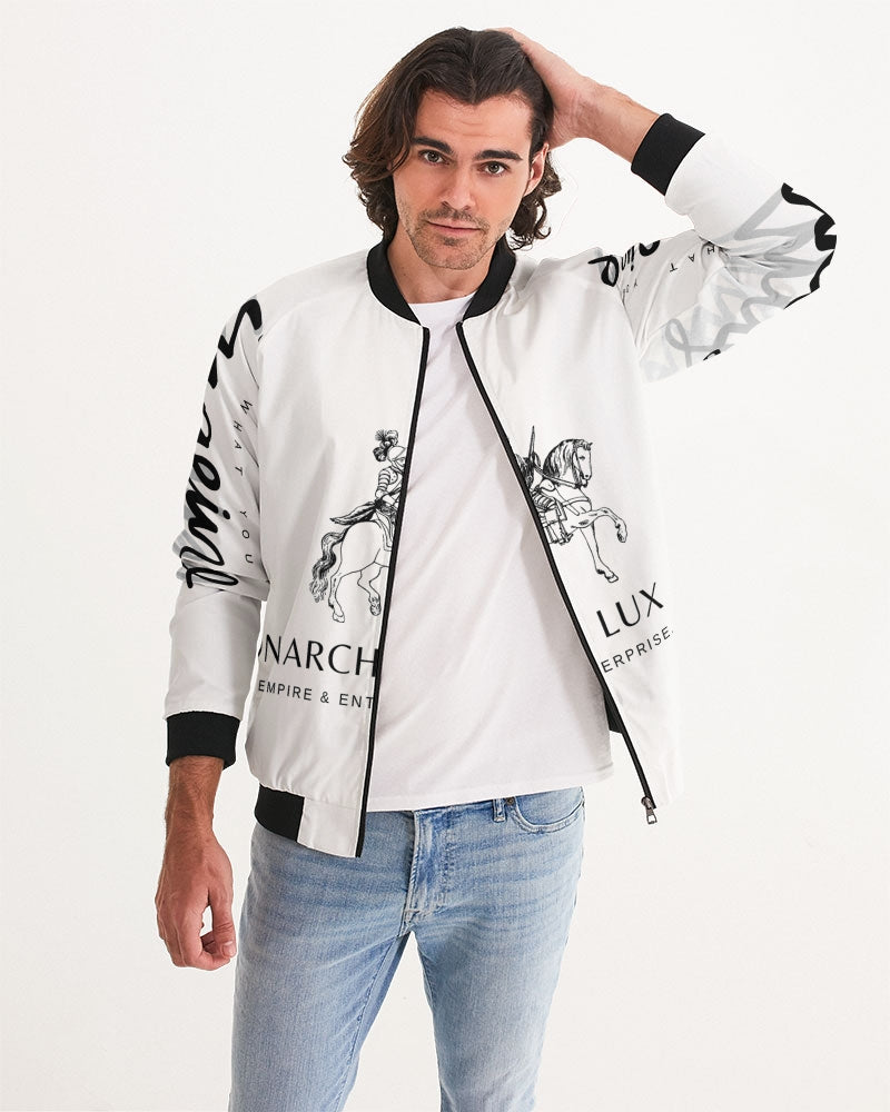 Monarch Luxury MKE - Eboni-Onyx Men's All-Over Print Bomber Jacket