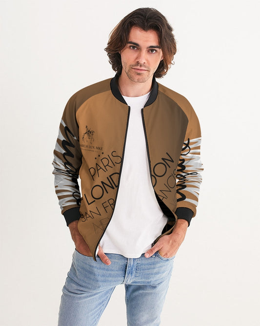 Monarch Luxury MKE - Absolute Mogul Men's All-Over Print Bomber Jacket