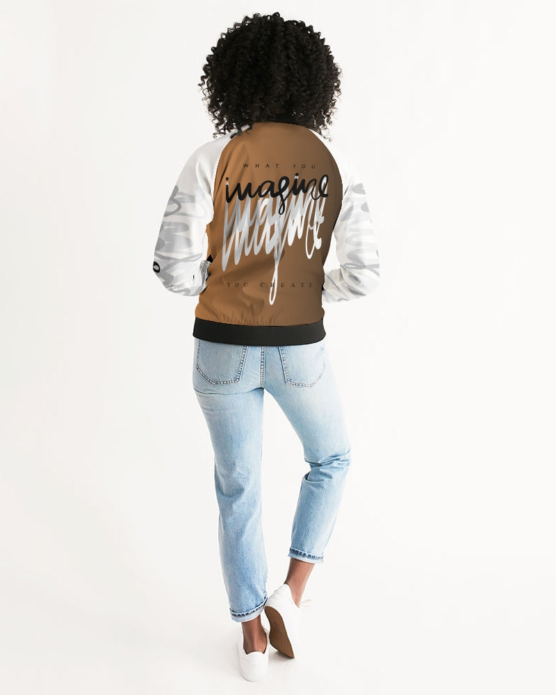 Monarch Luxury MKE - Absolute Mogul Women's All-Over Print Bomber Jacket