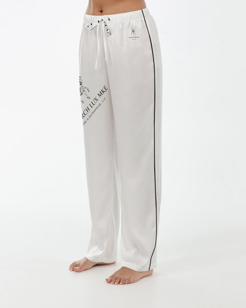 Royal Knight Warrior Women's Satin Pajama Pants