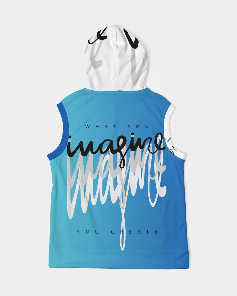 Monarch Luxury MKE - Imagine (Cortana) Men's All-Over Print Heavyweight Sleeveless Hoodie