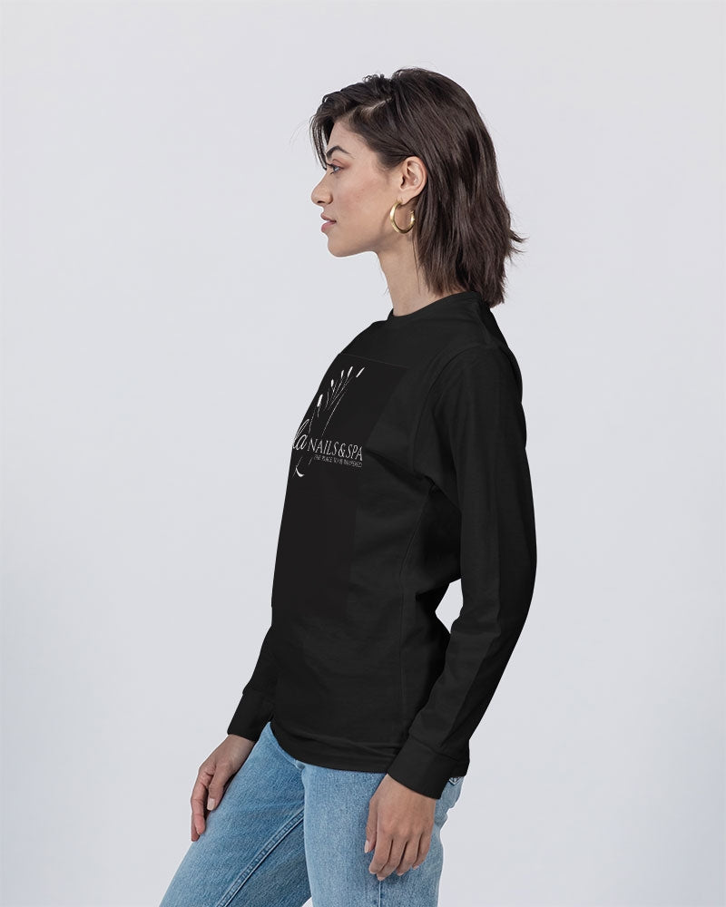 Nola Nails & Spa Unisex Long Sleeve Tee | Lane Seven