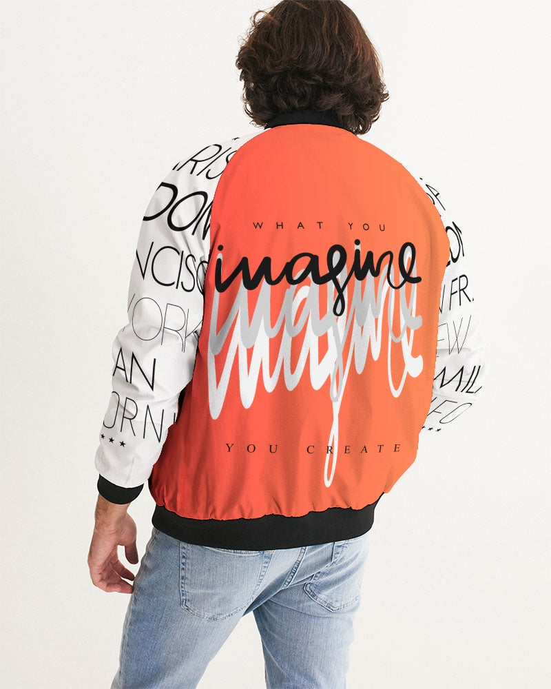 Monarch Luxury MKE - Imagine (Rubi) Men's All-Over Print Bomber Jacket