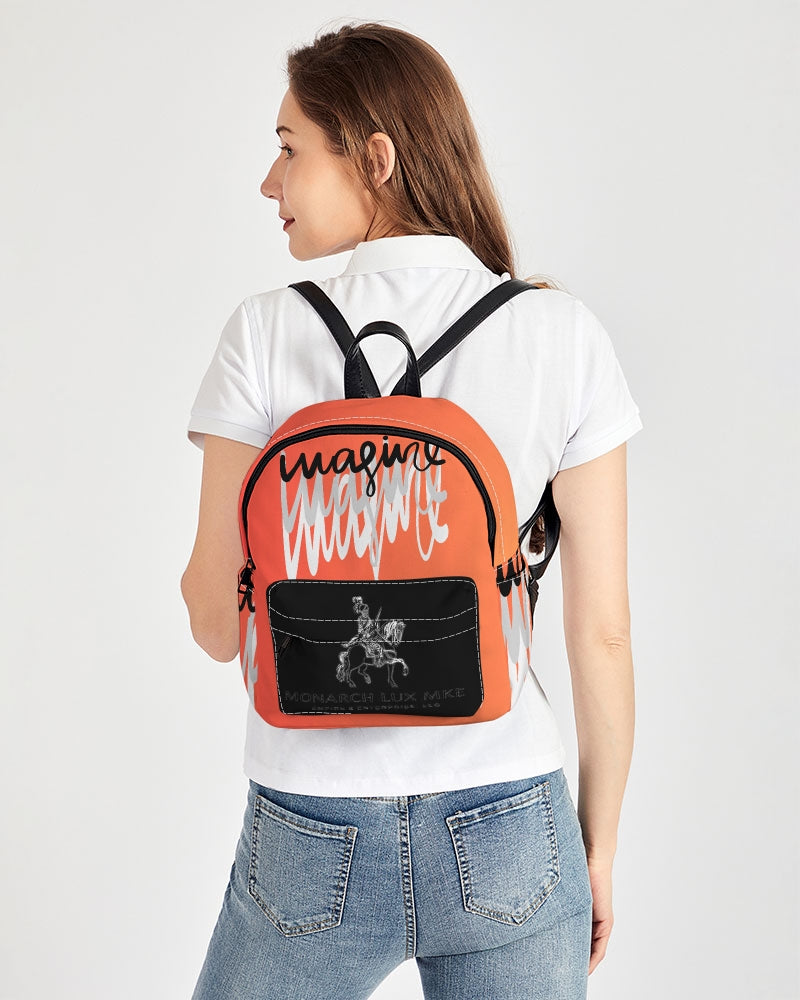 Monarch Luxury MKE - Imagine (Rubi) Mini Canvas Backpack