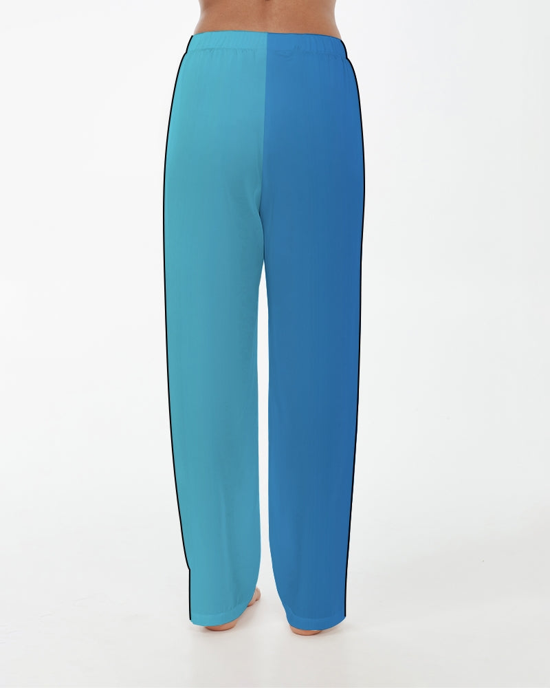 Cortana Blue Empress Women's Satin Pajama Pants