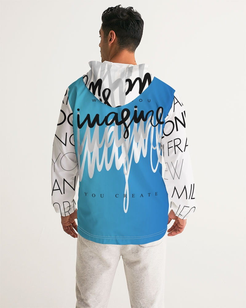 Monarch Luxury MKE - Imagine (Cortana) Men's All-Over Print Windbreaker