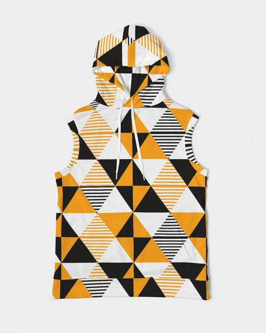 Monarch Luxury MKE - Highest Advisor Men's All-Over Print Heavyweight Sleeveless Hoodie