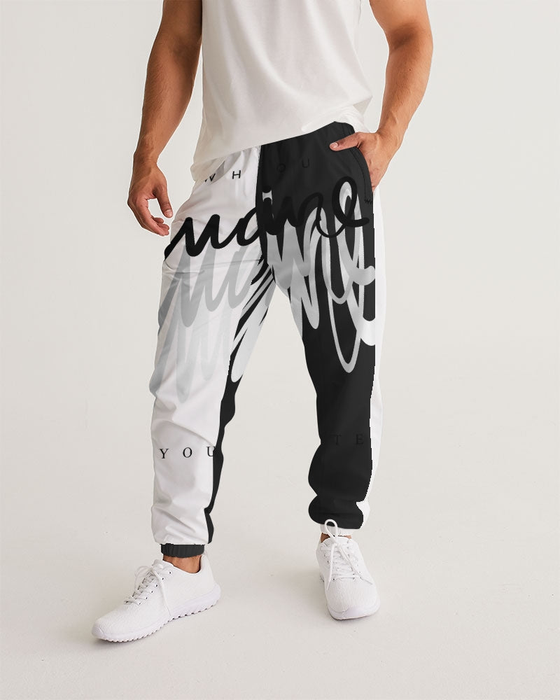 Monarch Luxury MKE - Eboni-Onyx Men's All-Over Print Track Pants