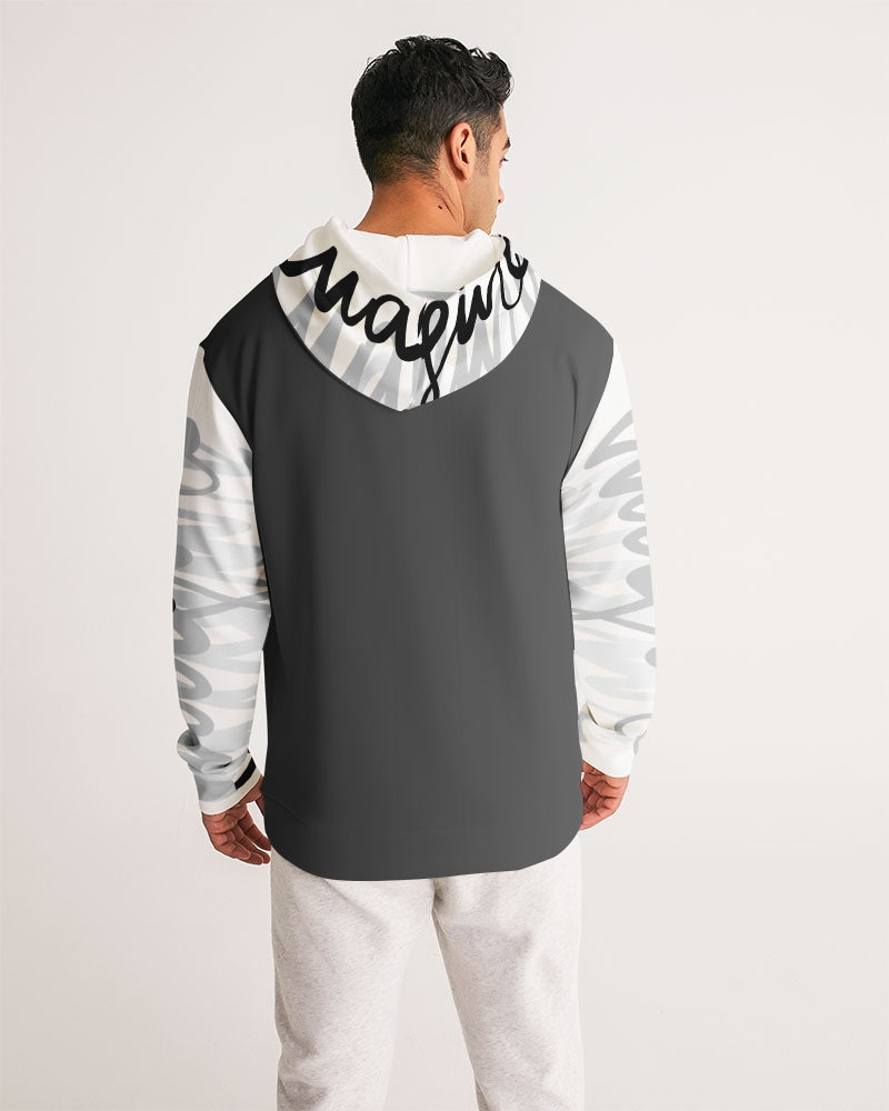 Monarch Luxury MKE - Eboni-Onyx Men's All-Over Print Hoodie