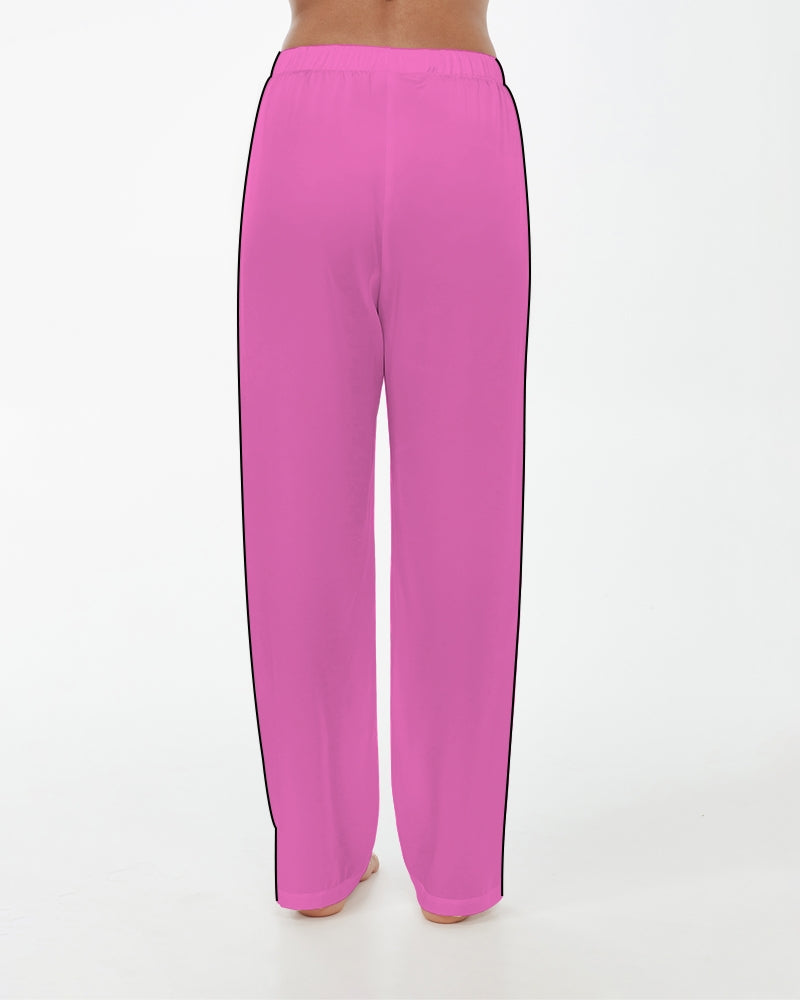 Empress Pink Women's Satin Pajama Pants