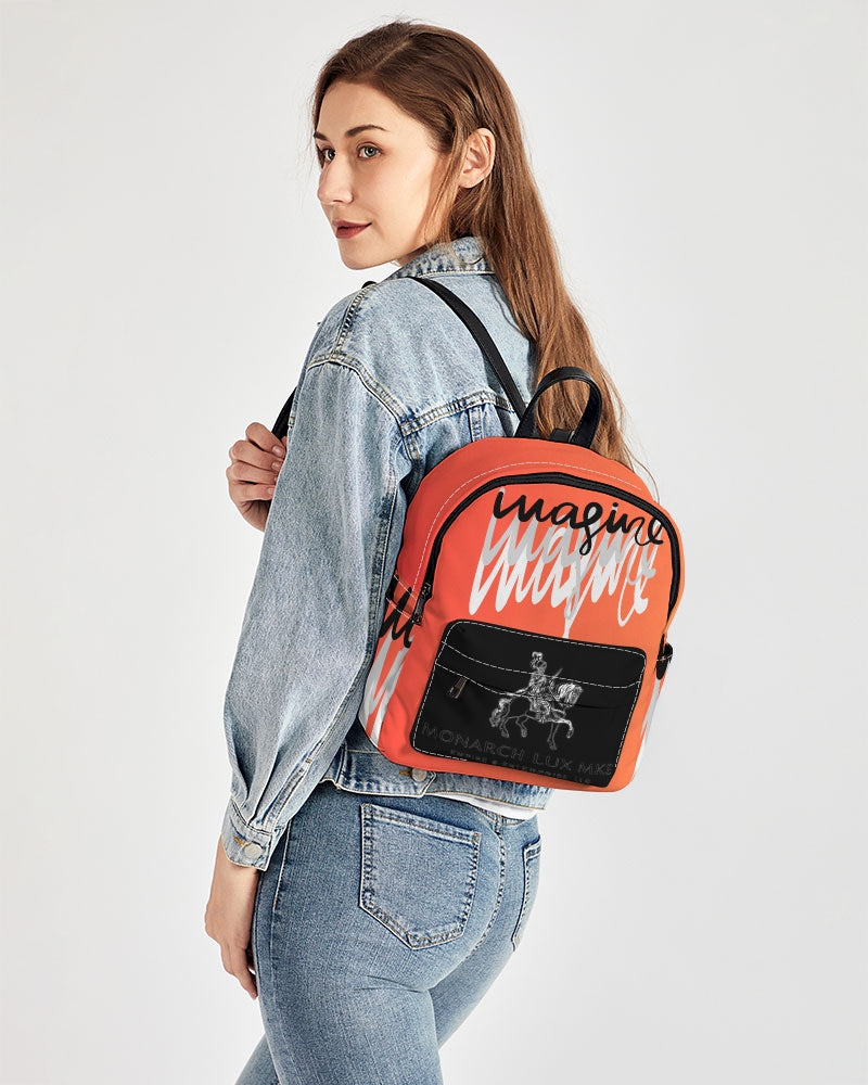 Monarch Luxury MKE - Imagine (Rubi) Mini Canvas Backpack