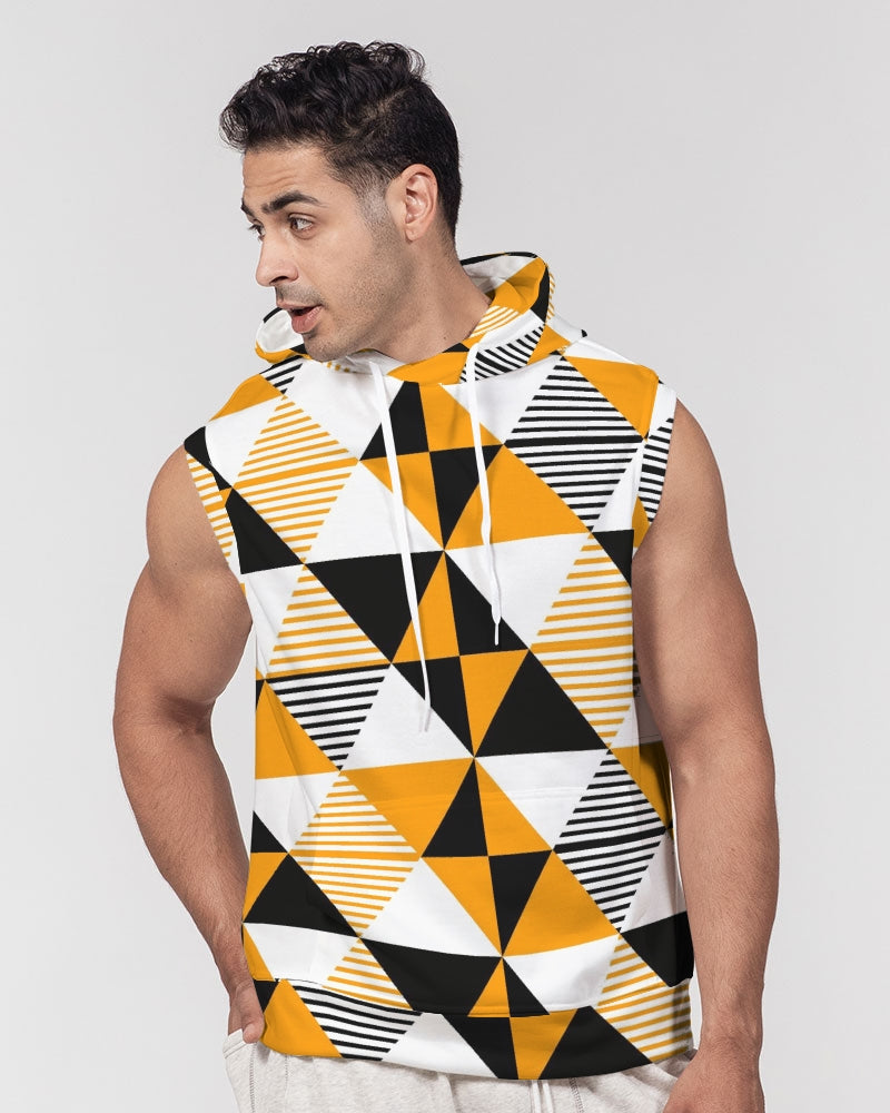 Monarch Luxury MKE - Highest Advisor Men's All-Over Print Heavyweight Sleeveless Hoodie