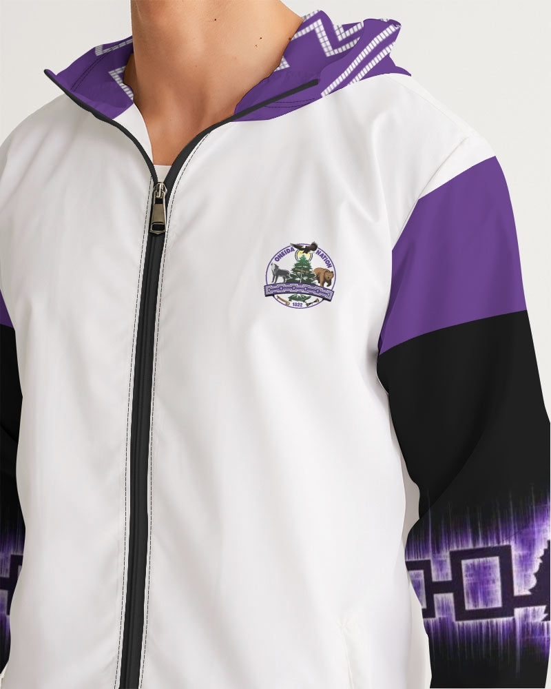 Monarch Luxury MKE - Oneida Nation Men's All-Over Print Windbreaker