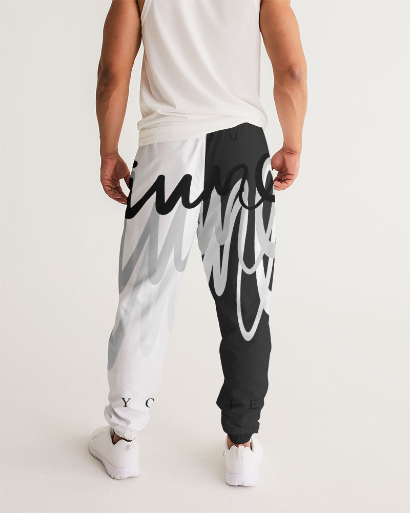 Monarch Luxury MKE - Eboni-Onyx Men's All-Over Print Track Pants