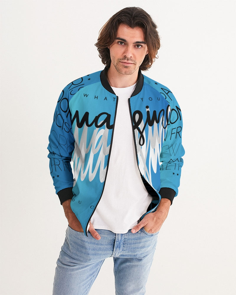 Monarch Luxury MKE - Imagine (Cortana) Men's All-Over Print Bomber Jacket