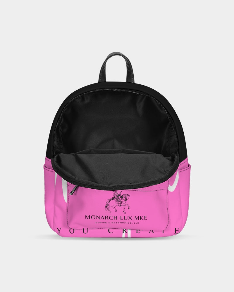 Empress Pink Mini Canvas Backpack