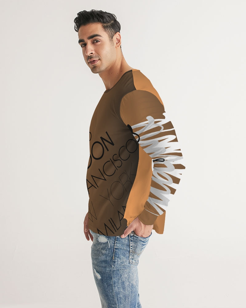 Monarch Luxury MKE - Absolute Mogul Men's All-Over Print Long Sleeve Tee