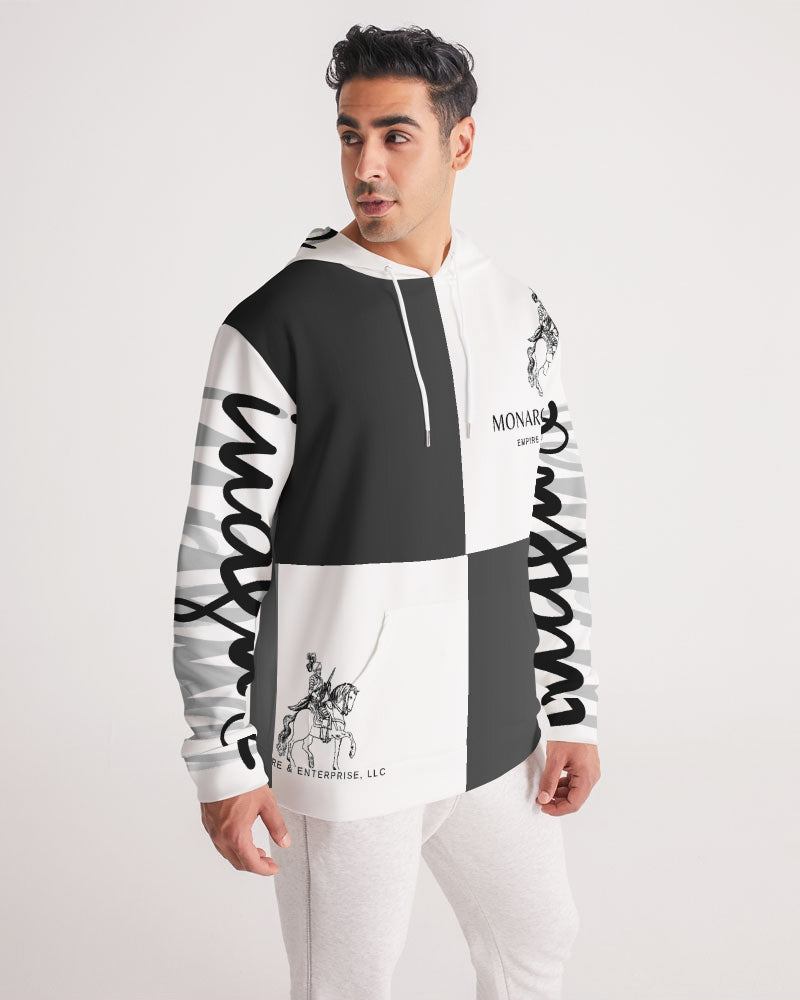 Monarch Luxury MKE - Eboni-Onyx Men's All-Over Print Hoodie