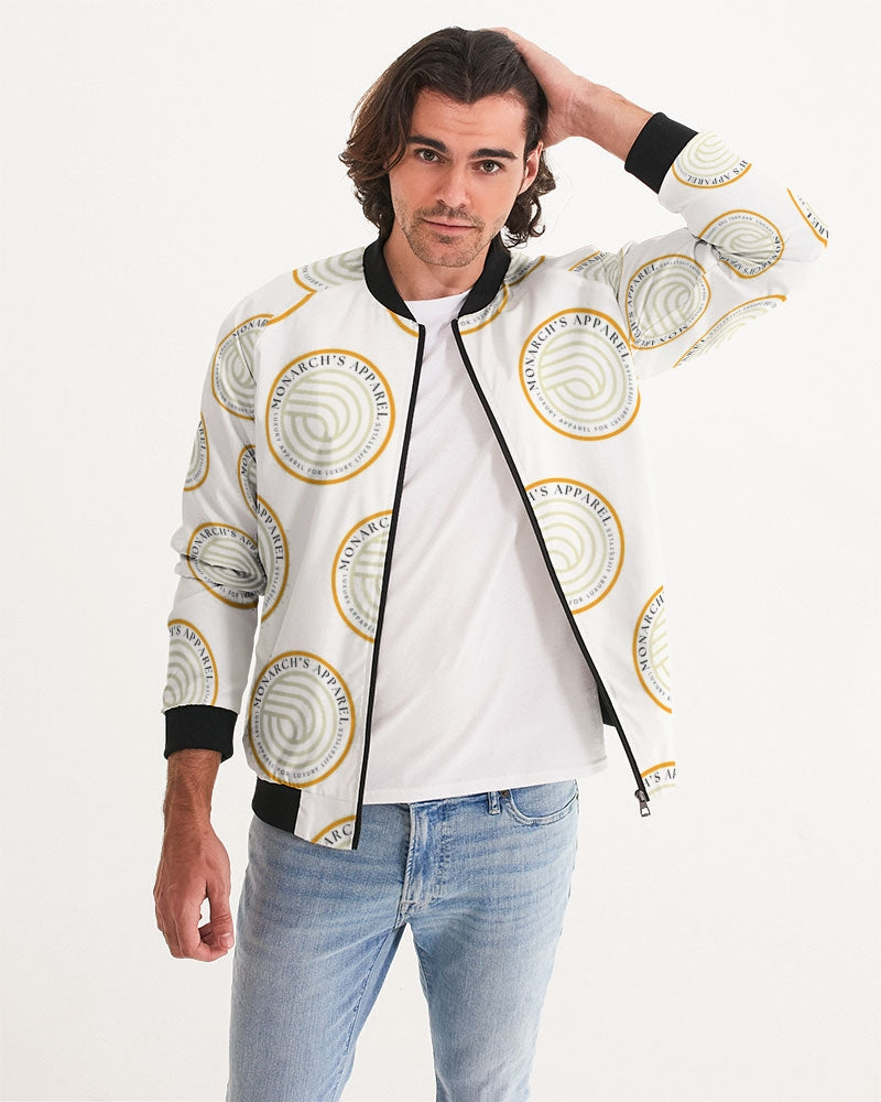 Monarch Lux MKE Men's All-Over Print Bomber Jacket