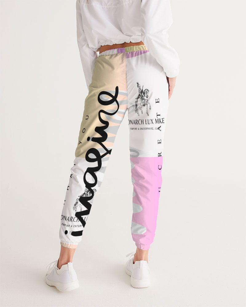 Monarch Luxury MKE - Millenial Orchid Women's All-Over Print Track Pants