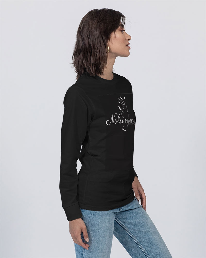 Nola Nails & Spa Unisex Long Sleeve Tee | Lane Seven