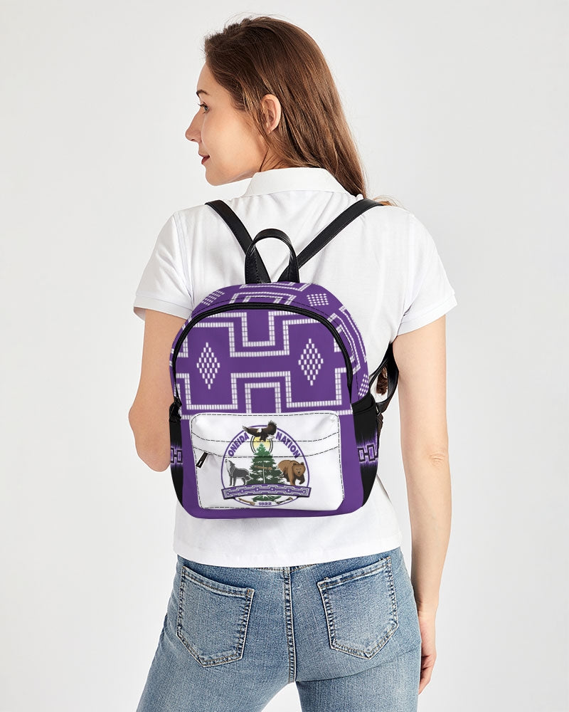 Monarch Luxury MKE - Oneida Nation Mini Canvas Backpack