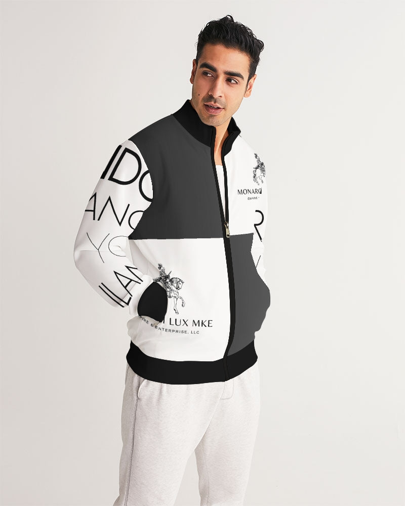 Monarch Luxury MKE - Eboni-Onyx Men's All-Over Print Track Jacket