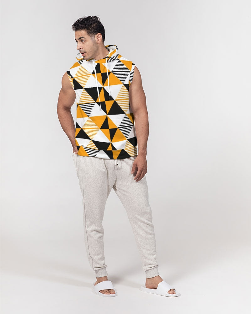 Monarch Luxury MKE - Highest Advisor Men's All-Over Print Heavyweight Sleeveless Hoodie