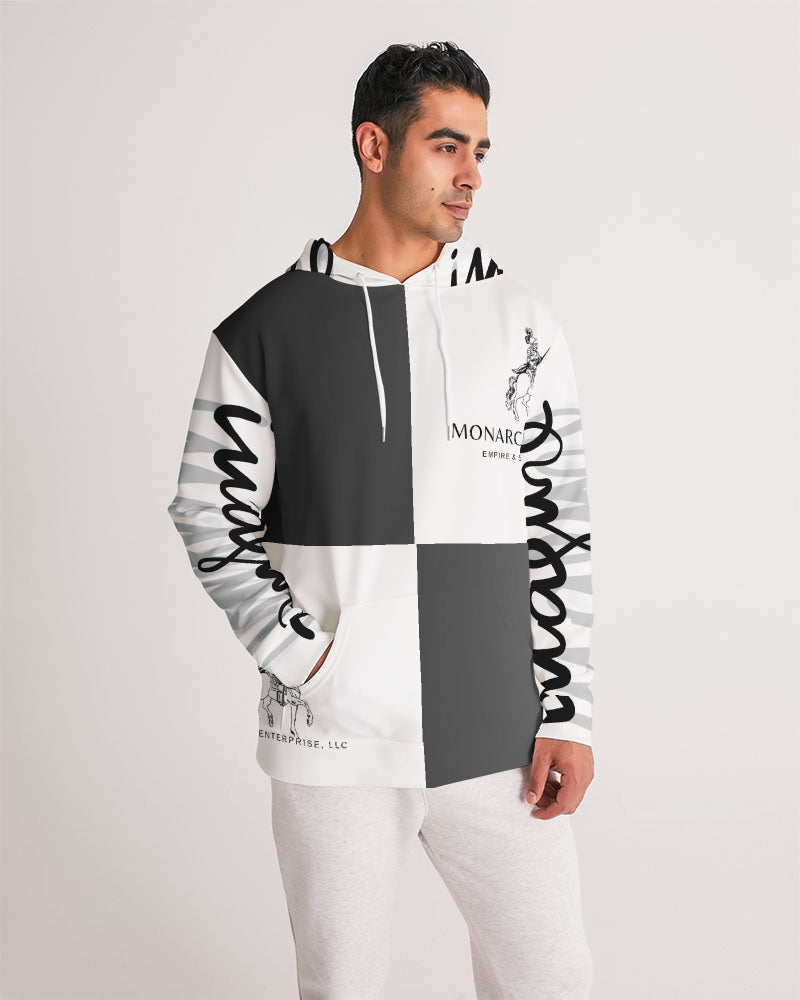 Monarch Luxury MKE - Eboni-Onyx Men's All-Over Print Hoodie