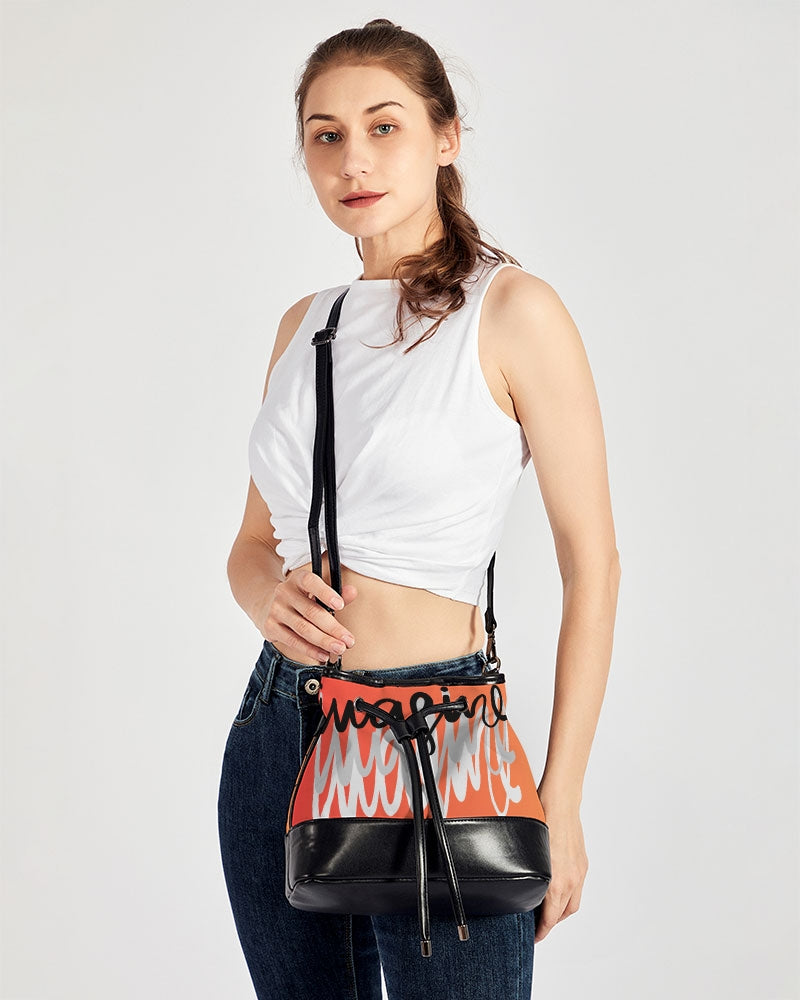 Monarch Luxury MKE - Imagine (Rubi) Mini Drawstring Bucket Bag