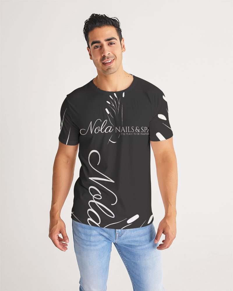 Nola Nails & Spa Men's All-Over Print Tee