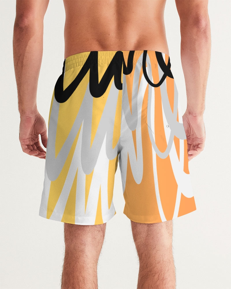 Monarch Lux MKE - Enlightened Men's All-Over Print Swim Trunk