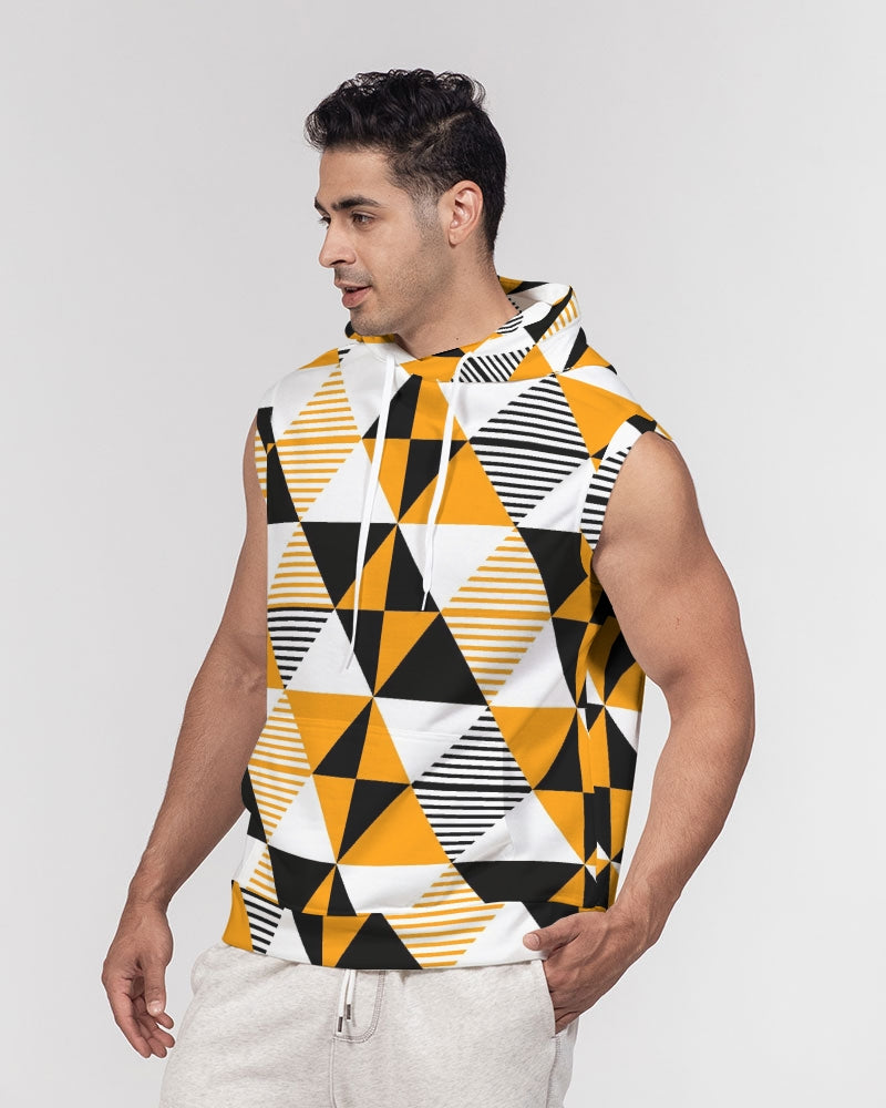 Monarch Luxury MKE - Highest Advisor Men's All-Over Print Heavyweight Sleeveless Hoodie